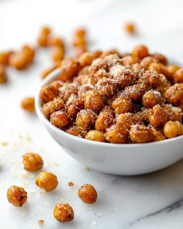 Oven Roasted Chickpeas with Parmesan and Herbs Recipe