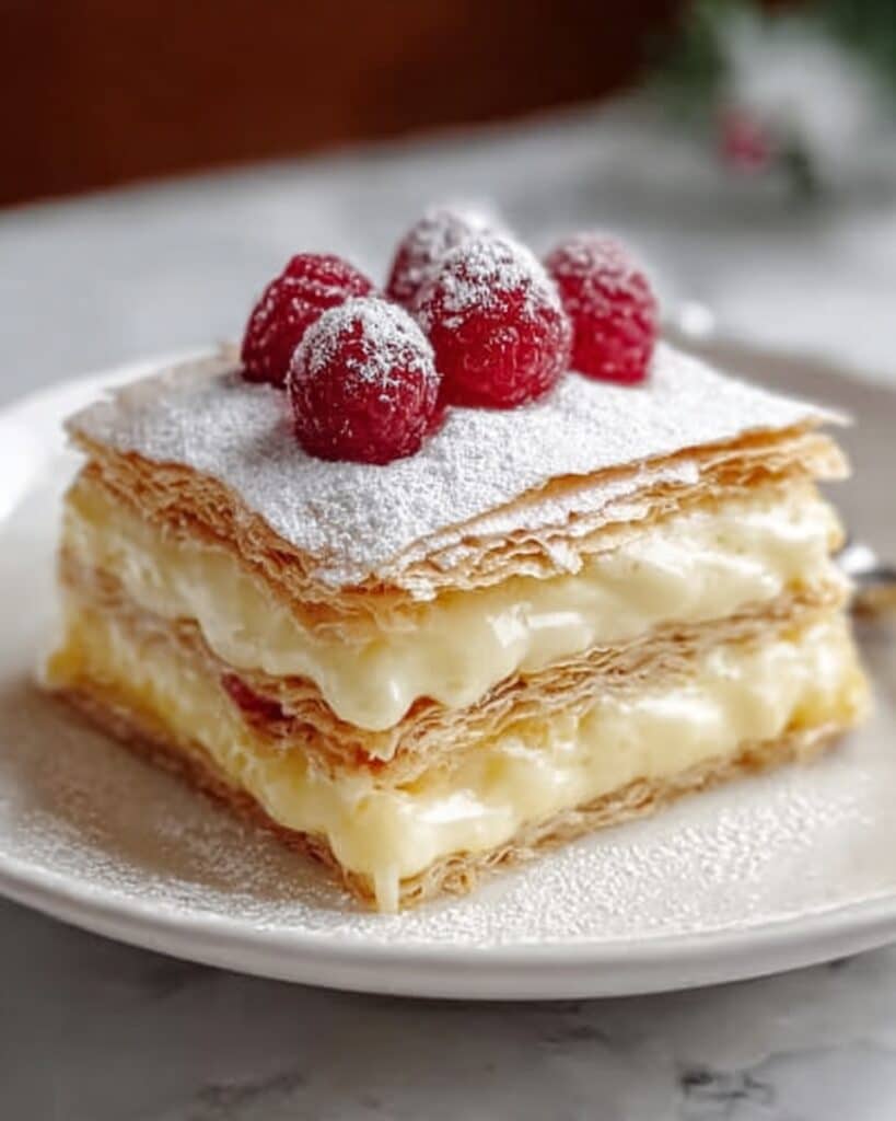 Karpatka (Polish Carpathian Cream Cake) Recipe
