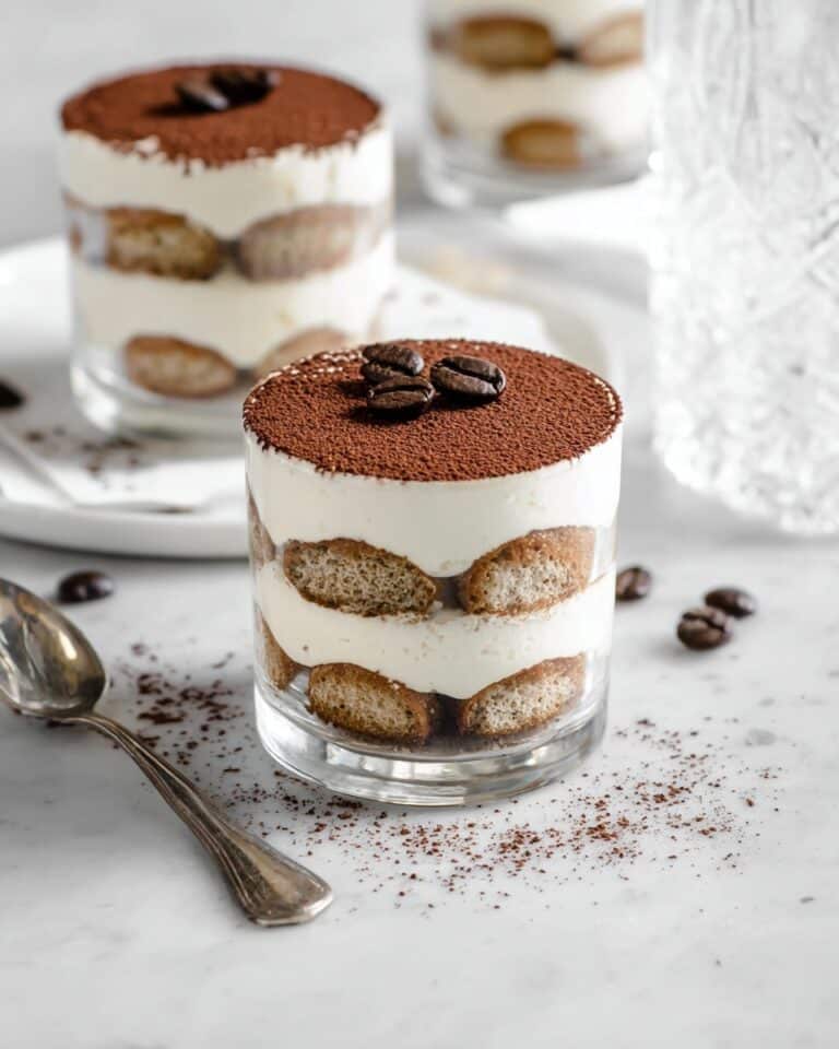 Easy Tiramisu Cups (No Bake!) Recipe