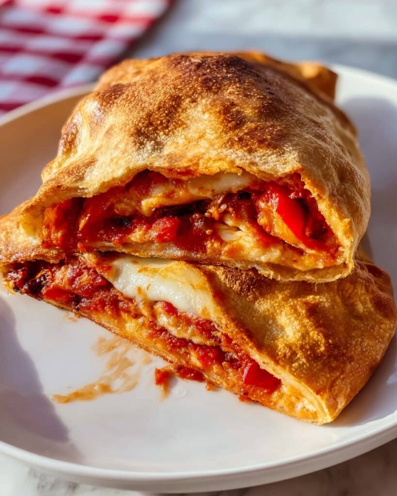 Pepperoni Calzone Pizza Recipe
