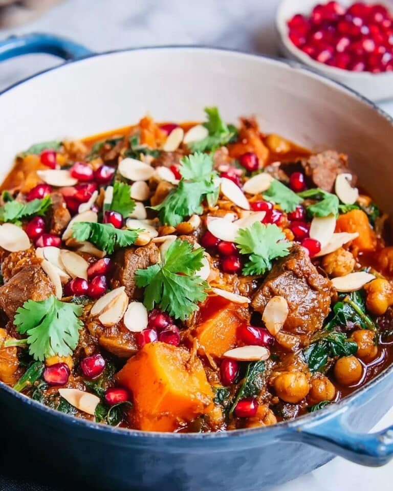 Leftover Lamb Tagine with Apricots and Chickpeas Recipe