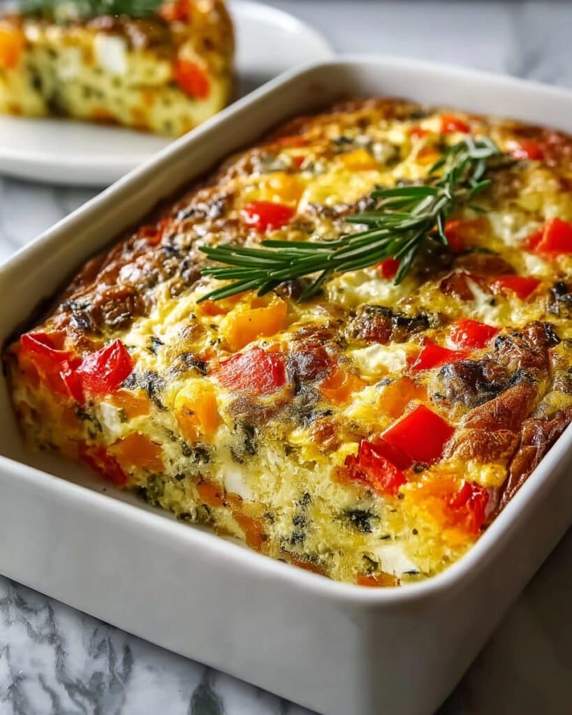 Cottage Cheese and Veggie Bake Recipe