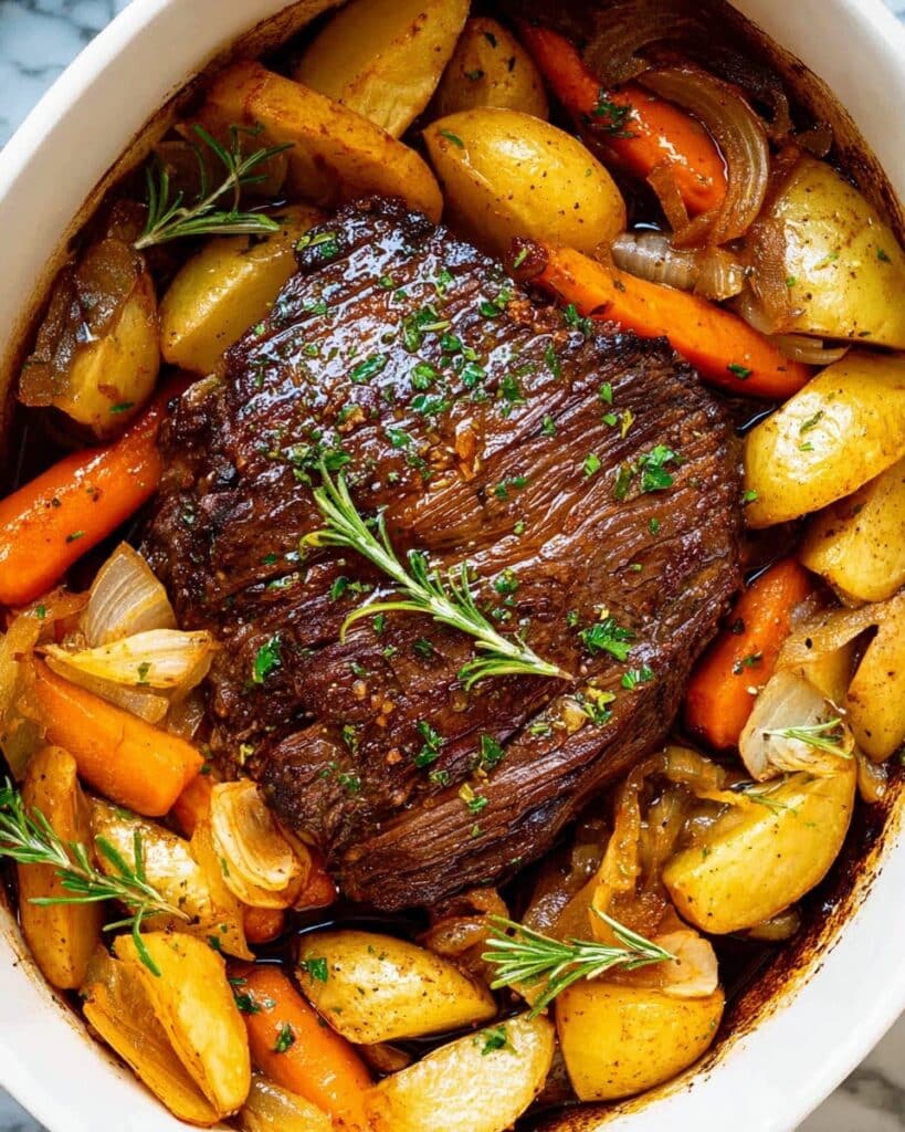 Slow Cooker Pot Roast Recipe