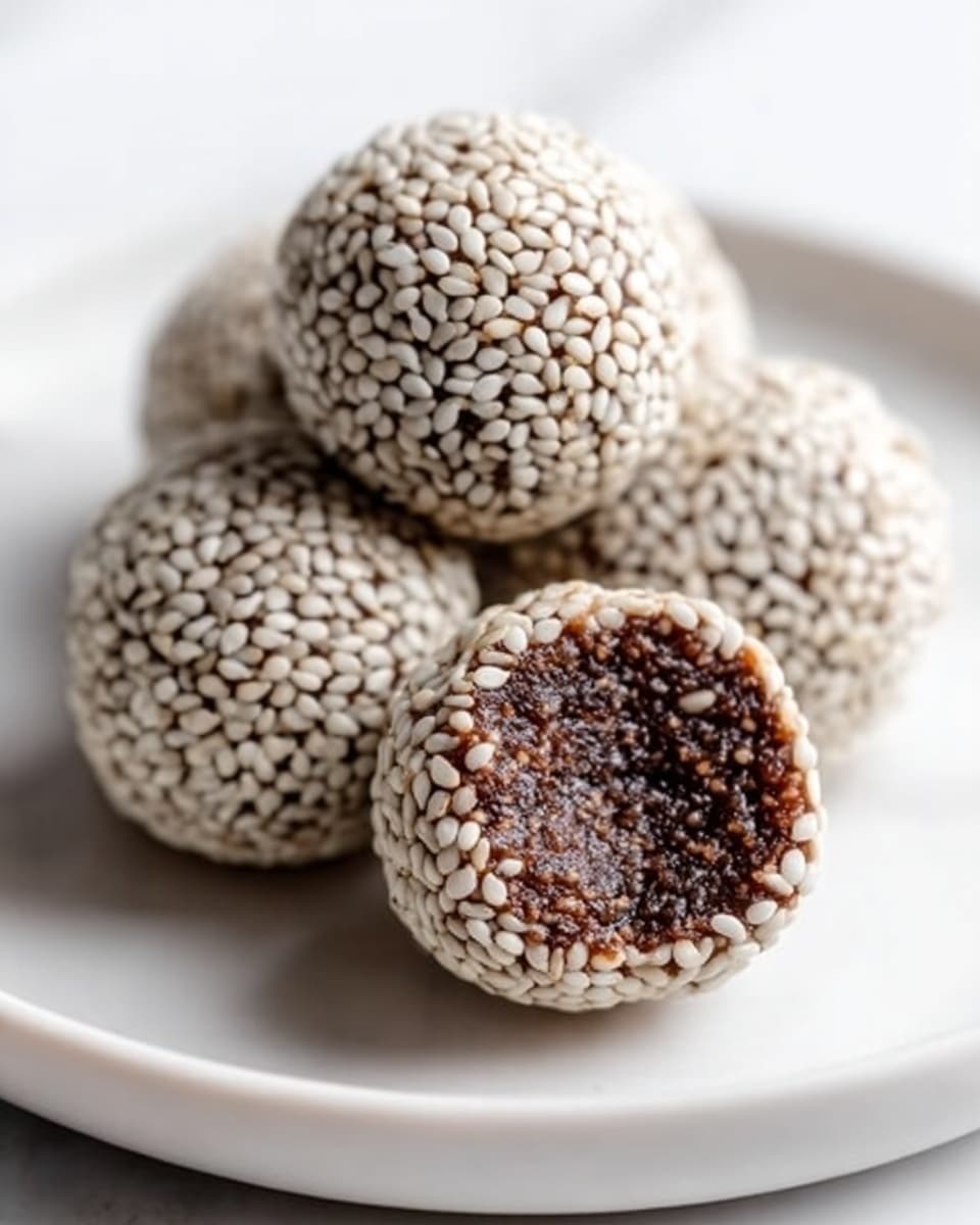 Tahini Chocolate Balls Recipe