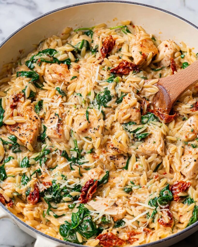Marry Me Chicken Orzo Recipe