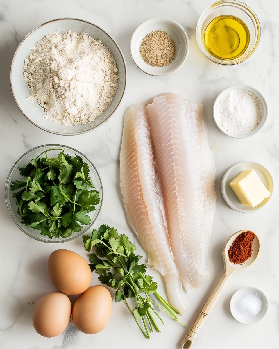 Single white plate with a close-up of one golden, crispy Indian pakora fritter, showing the textured and fluffy interior peeking through the crunchy fried batter, garnished with fresh cilantro leaves, accompanied by a small white bowl of vibrant green chutney sauce in the background, placed on a white marble surface, natural lighting emphasizing the warm colors and textures, intimate plated serving photo taken with an iphone --ar 4:5 --v 7