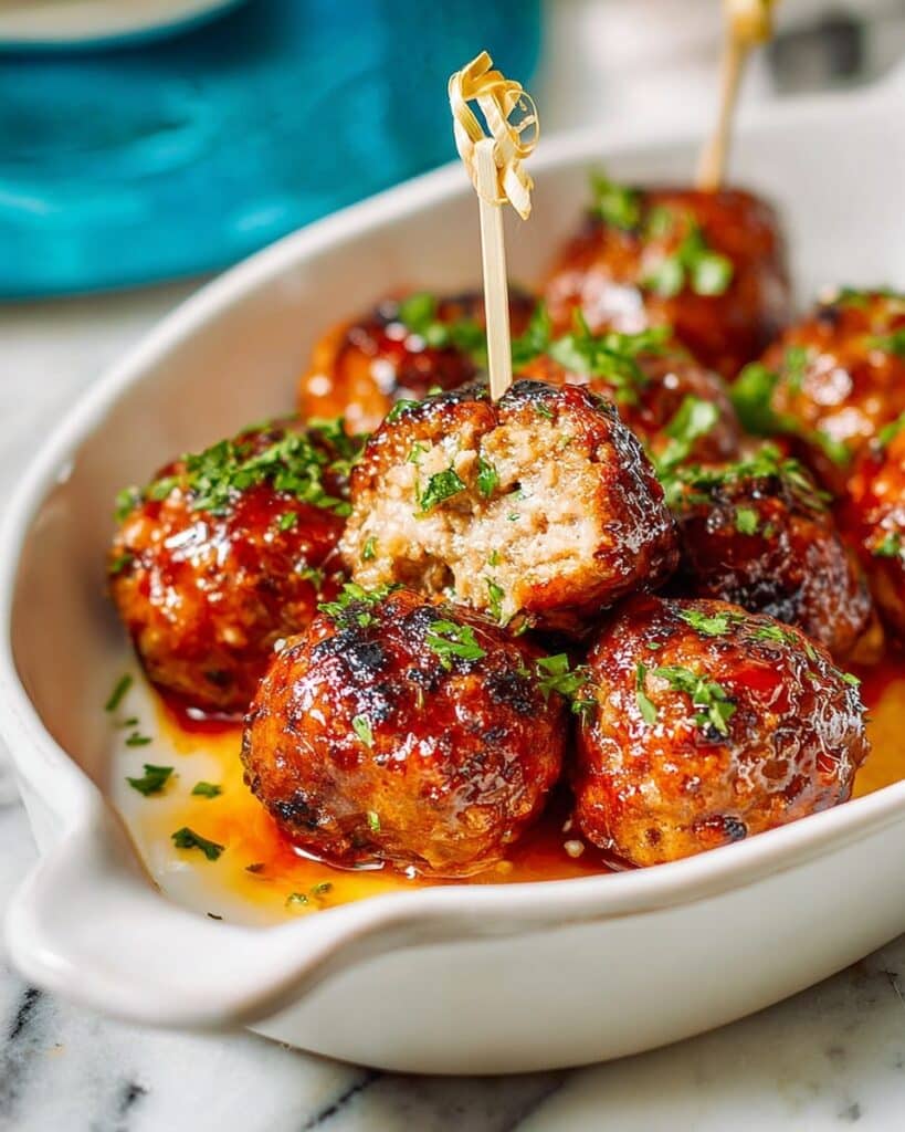 Air Fryer Firecracker Chicken Meatballs Recipe