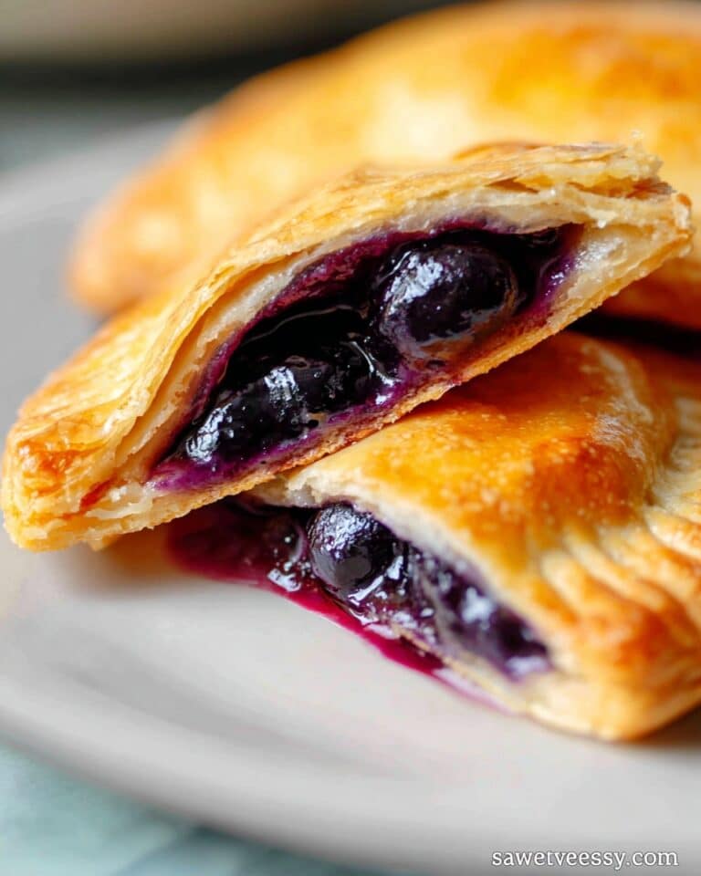 Air Fryer Blueberry Hand Pies Recipe