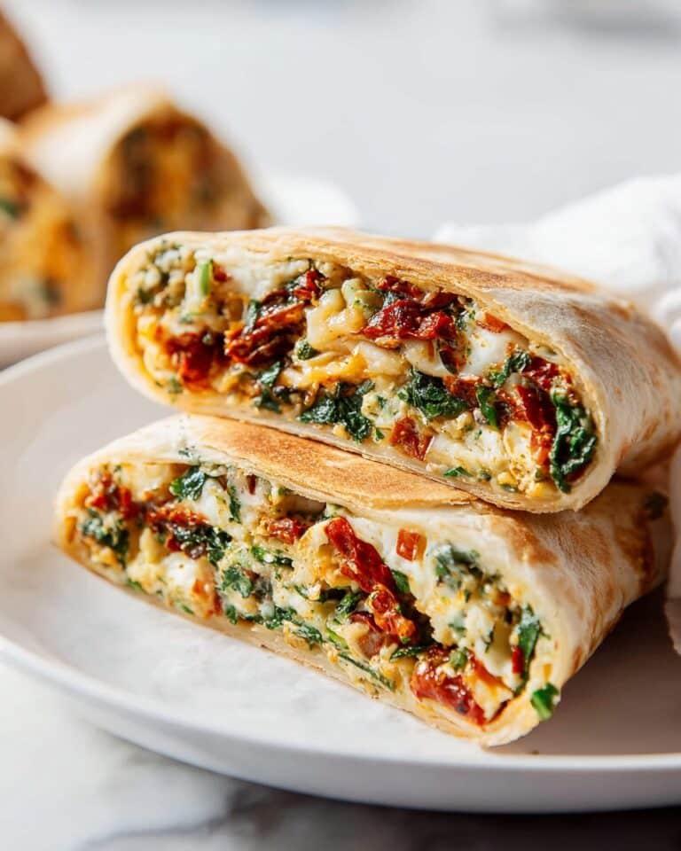 Copycat Starbucks Spinach Feta Wrap Recipe