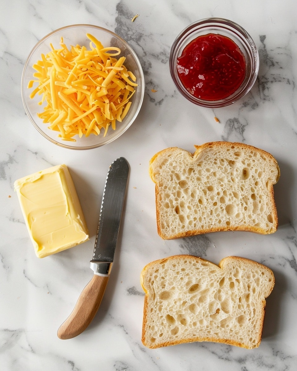 Single white plate holding one perfectly toasted slice of bread topped with a generous, even layer of melted cheddar cheese, the golden cheese slightly bubbled and textured with a crispy edge, angled close-up view that highlights the crunchy-toyasty bread texture beneath the smooth cheese, natural light accentuating the warm colors, placed on a white marble surface, intimate plated serving photo taken with an iphone --ar 4:5 --v 7