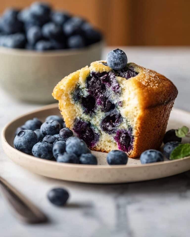 Air Fryer Blueberry Muffins Recipe
