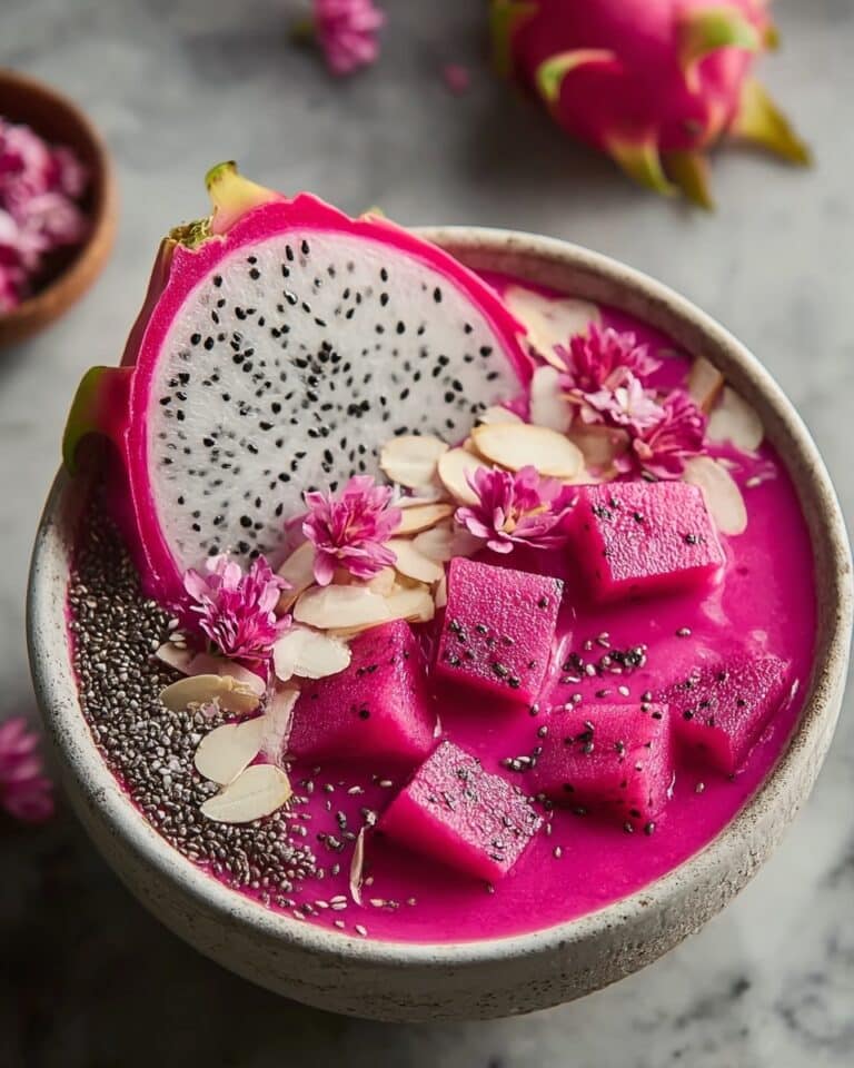 Dragon Fruit Smoothie Bowl Recipe