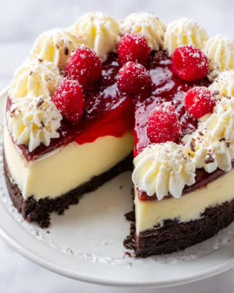 White Chocolate Raspberry Cheesecake Recipe