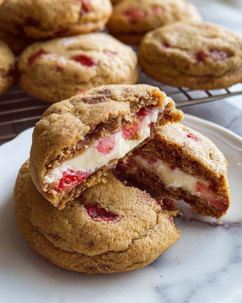 Strawberry Cheesecake Cookies Recipe