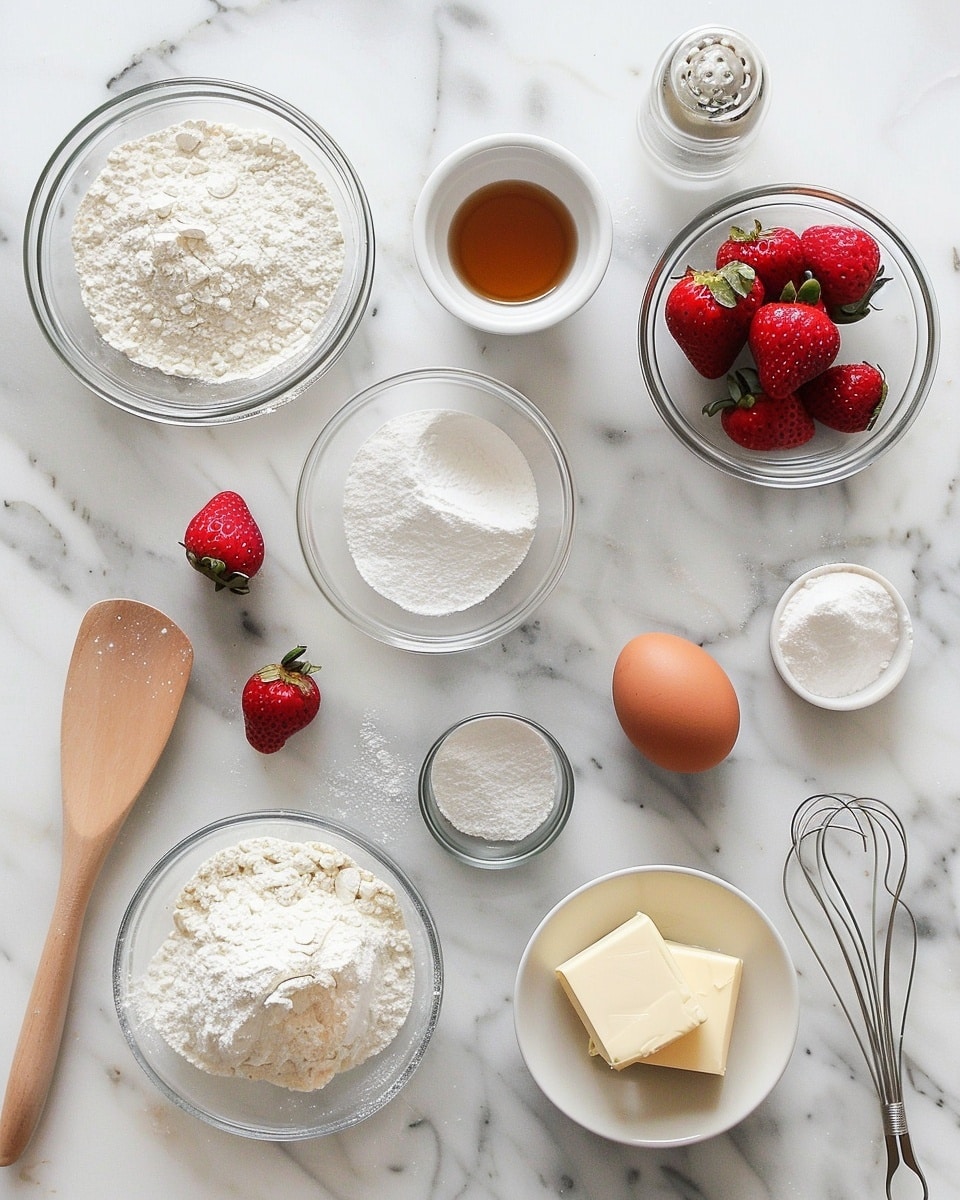 Single white plate holding one thick, soft cookie stuffed with sweet cream cheese filling and studded with visible red strawberry pieces, the cookie showcased in a close-up angled view revealing the creamy, smooth interior layers and moist texture, natural light highlighting the warm golden-brown surface and vibrant strawberry bits, all set on a white marble background, styled as a plated serving from a food blog, photo taken with an iphone --ar 4:5 --v 7