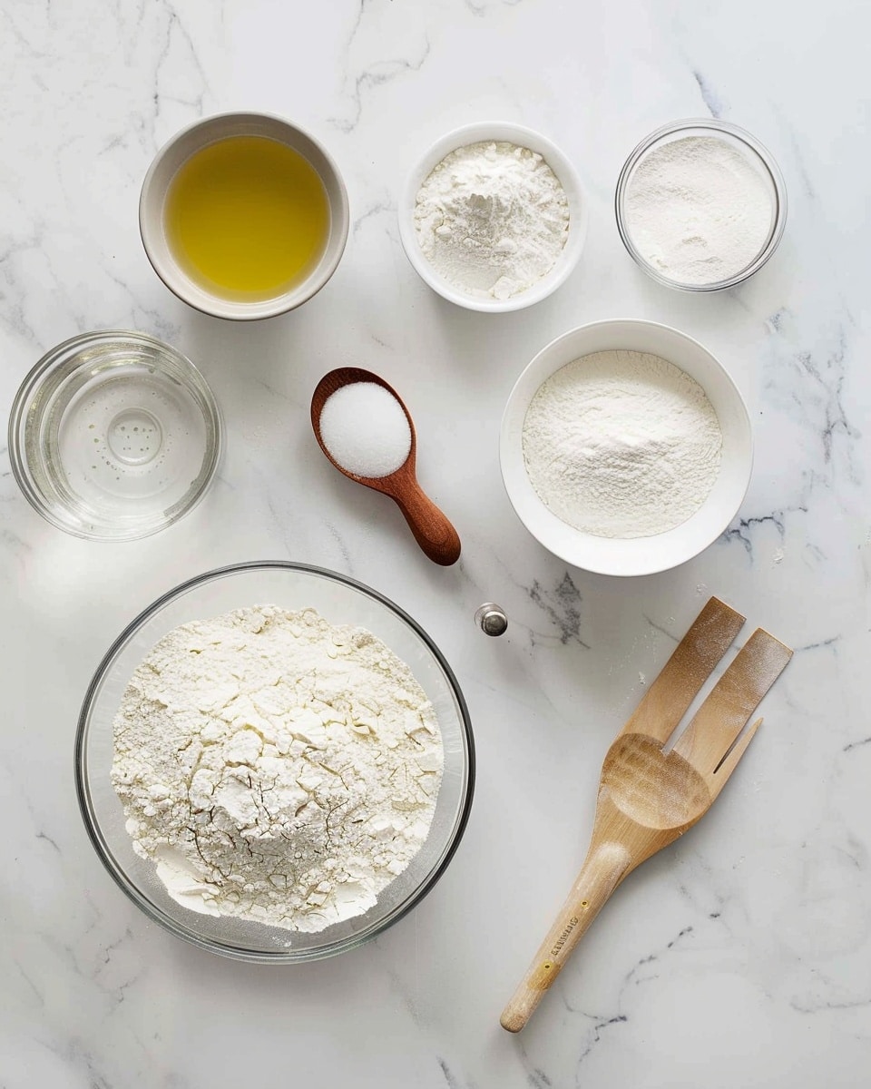 Single white plate with one portion of golden-brown pull-apart bread rolls arranged neatly, showing the fluffy and tender interior where the roll has been separated, each roll glazed with a shiny layer of garlic butter and sprinkled with herbs and minced garlic, topped with thick white cream cheese or icing cross lines, close-up angled shot emphasizing the light texture and buttery sheen, all set against a white marble background with natural lighting, styled as a warm, inviting serving from a food blog, photo taken with an iphone --ar 4:5 --v 7