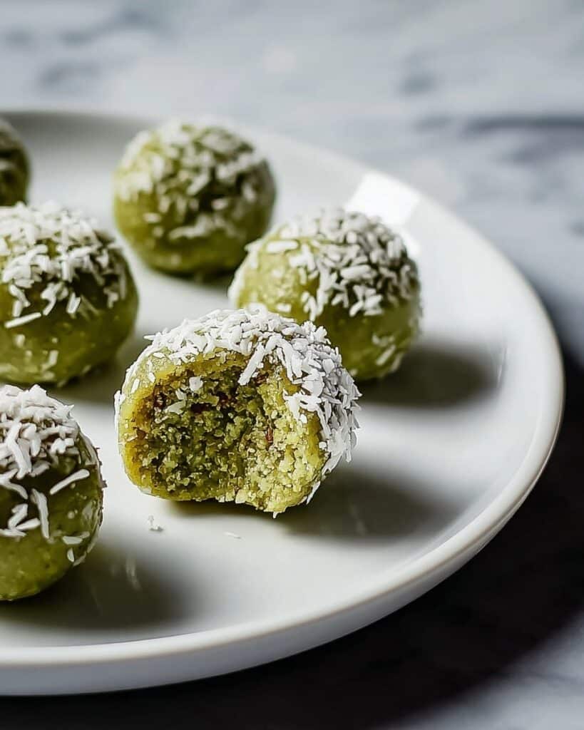 Delicious Matcha Coconut Balls for No-Bake Energy Bliss Recipe