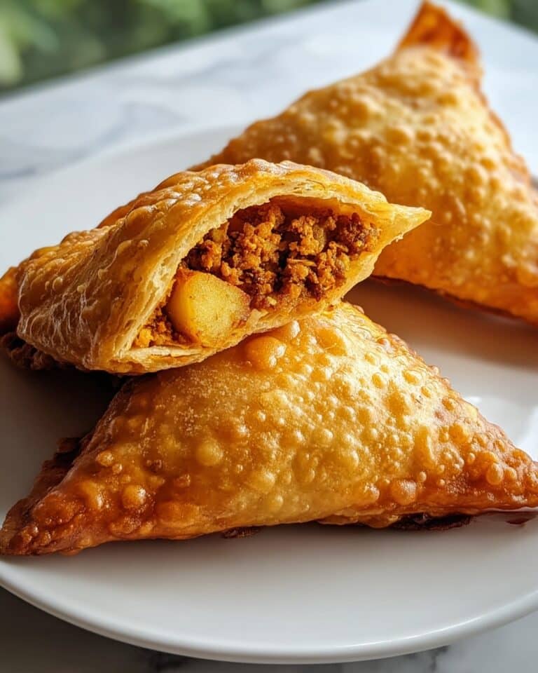 Crispy Chicken Samosas: A High-Protein Snack Delight Recipe