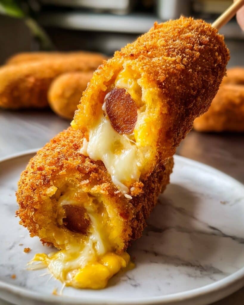 Irresistible Korean Corn Dog Recipe Perfect for Cheesy Cravings Recipe