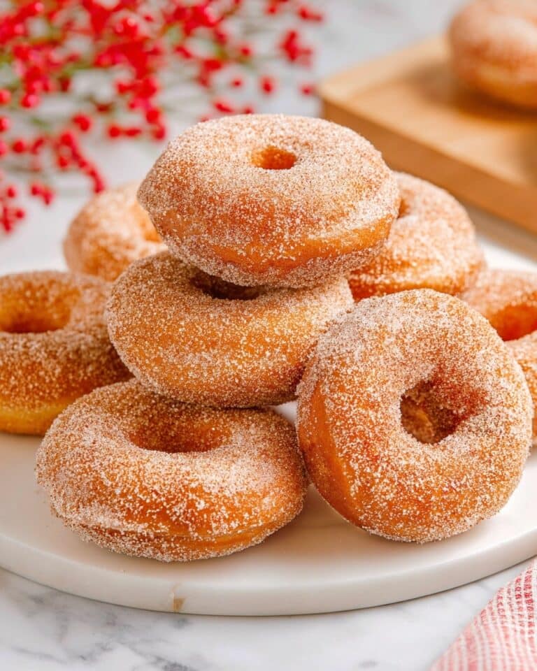 Baked Gingerbread Donuts Recipe