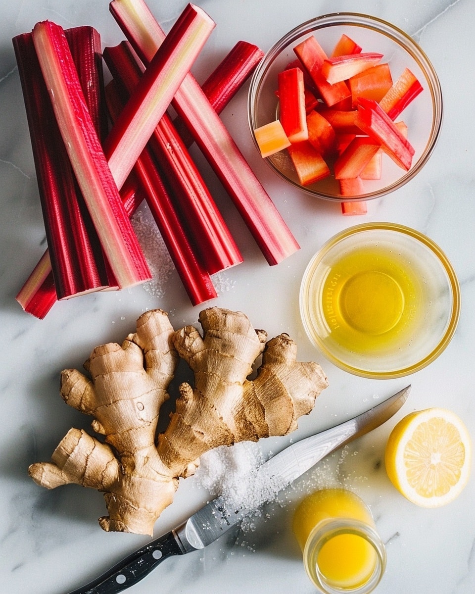 Single white plate featuring one toasted English muffin halved and topped with a glossy layer of red fruit jam, close-up angle emphasizing the golden-brown crisp interior texture of the muffin and the vibrant jam spread, accompanied by a small white bowl of matching jam in the background on a white marble surface, natural lighting highlighting the contrasting textures and colors, styled for an intimate food blog serving photo taken with an iphone --ar 4:5 --v 7