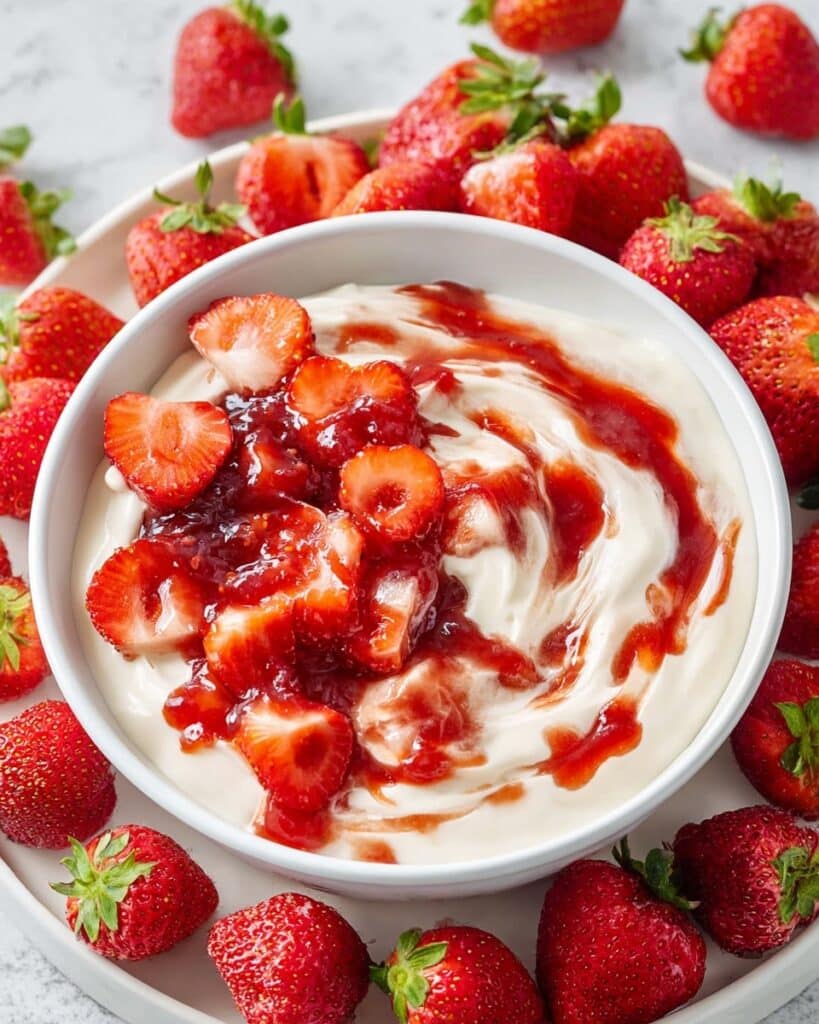 Strawberry Cheesecake Dip Recipe