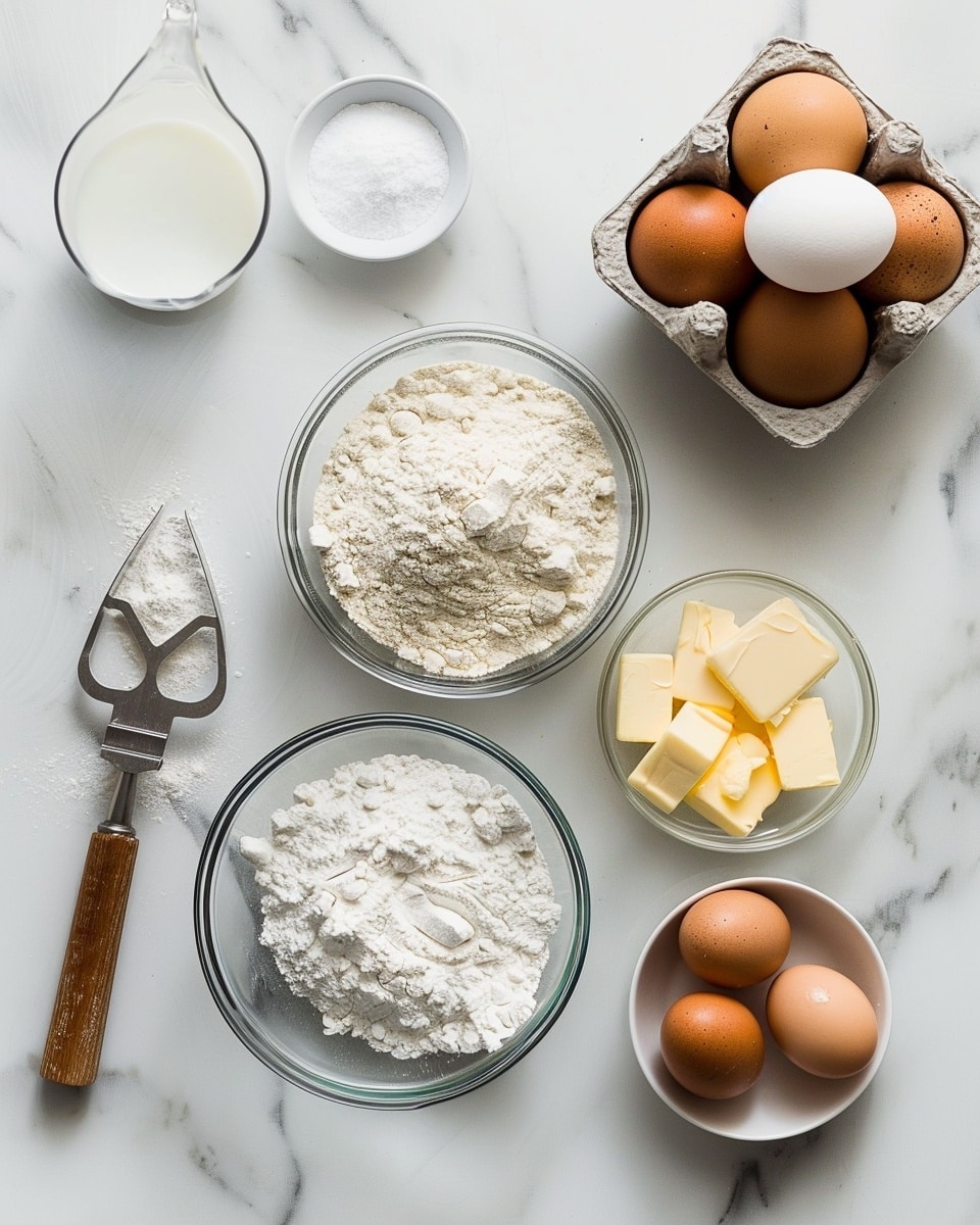 Single white plate featuring one freshly baked biscuit split open to reveal its soft, flaky interior layers, golden-brown textured crust on top, with a small pat of melting butter nestled inside, close-up angled view highlighting the crumbly, tender texture, resting on a white marble surface under natural lighting, styled as an inviting single serving from a food blog, photo taken with an iphone --ar 4:5 --v 7