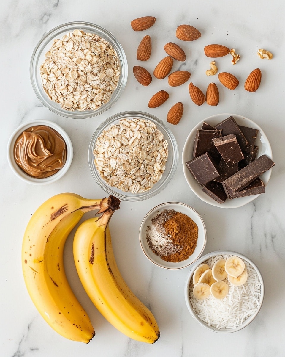 Single white plate featuring one large, thick oatmeal cookie studded with visible chunks of dark chocolate and bits of chopped almonds, close-up angled shot revealing the rough, crumbly texture of the cookie interior, slightly cracked on top to show its softness inside, garnished with a couple of whole almonds placed beside it, set against a white marble surface with natural lighting, styled as a ready-to-eat serving from a food blog, photo taken with an iphone --ar 4:5 --v 7