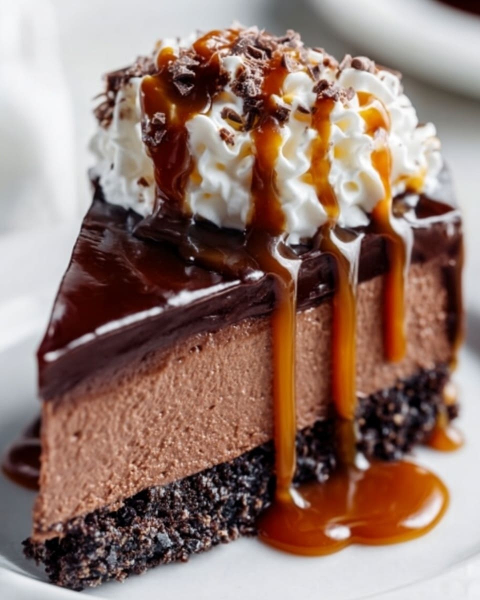 Vegan Double Chocolate Mousse Pie Recipe