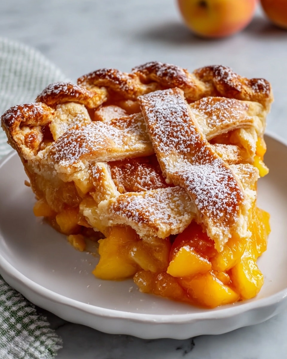 Irresistible Peach Mango Pie Recipe for Sweet Moments at Home Recipe
