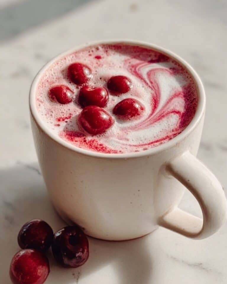 Viral Cherry Vanilla Latte Recipe