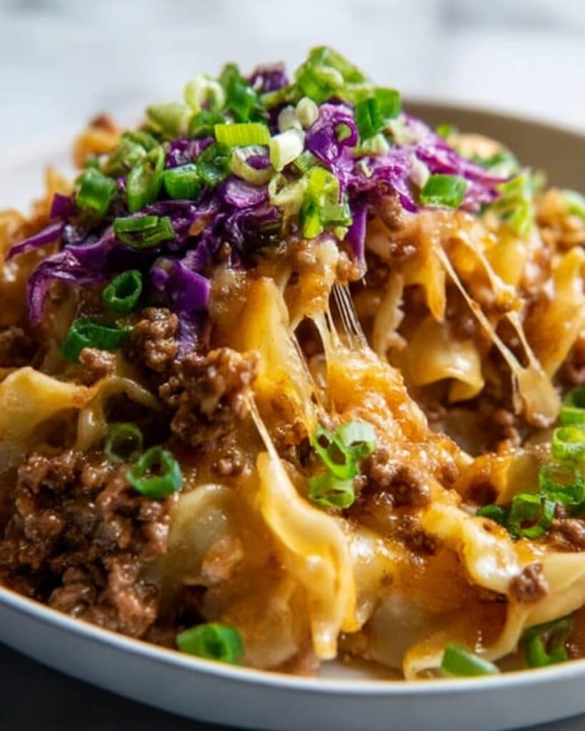 Delicious Beef Potsticker Noodle Bowl Recipe