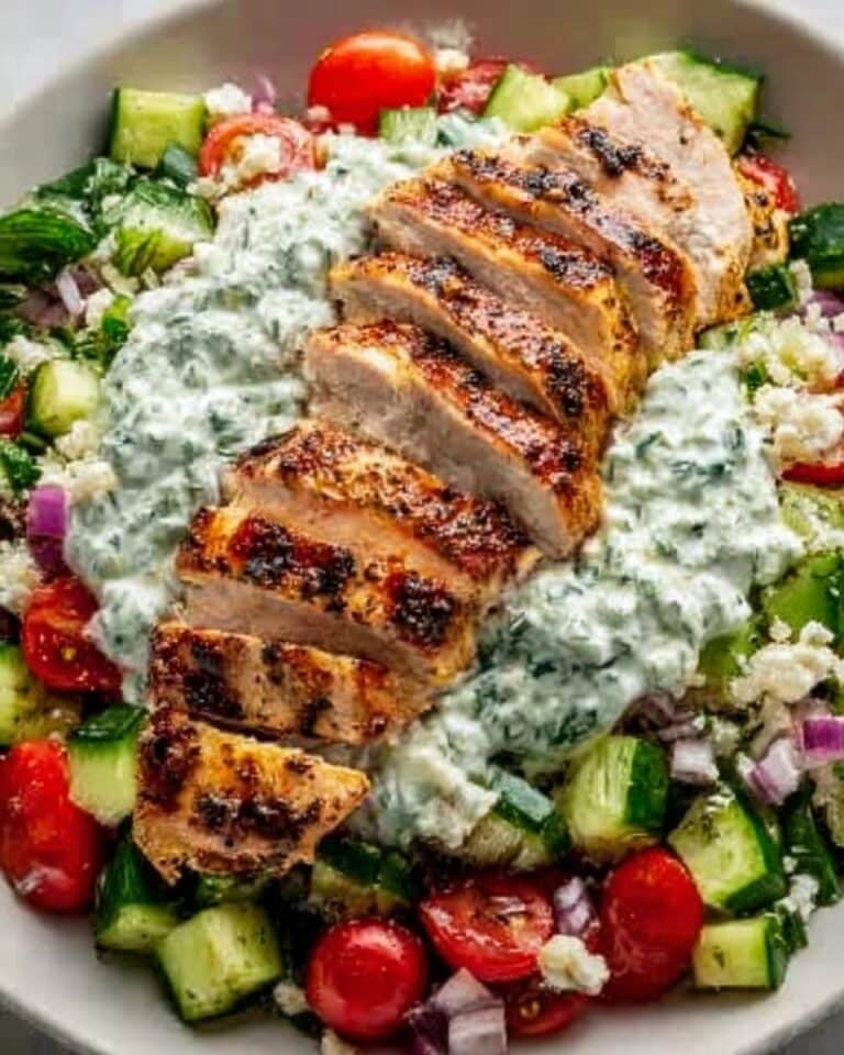 Greek Chicken Bowls Recipe