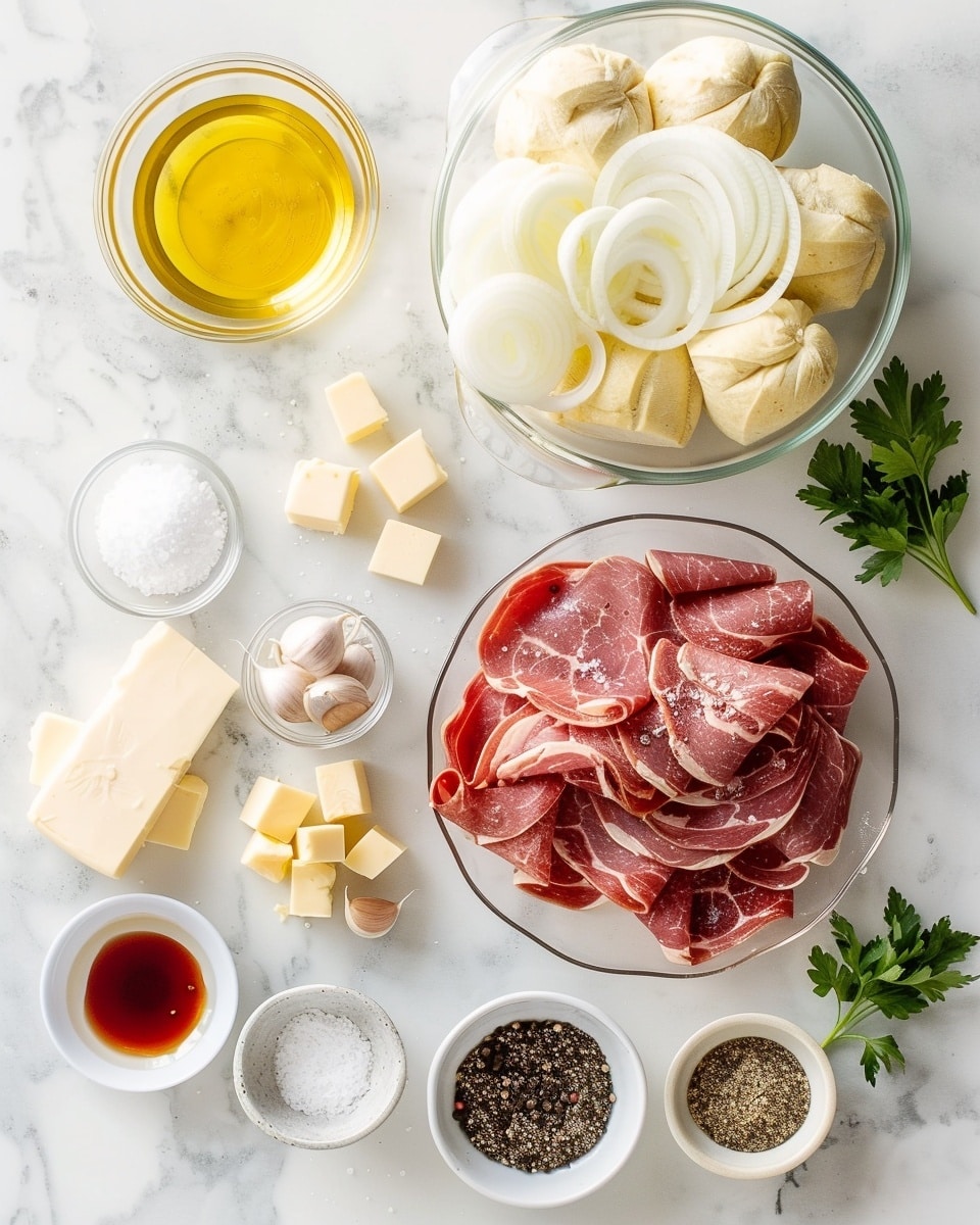 Single white plate with a close-up of one stacked roast beef slider showcasing layers of tender, folded roast beef, melted Swiss cheese, and caramelized onions nestled between a soft, pillowy bun sprinkled with poppy seeds, angled to reveal the interior textures and juicy meat, set on a white marble surface with natural light, styled like a cozy food blog serving photo taken with an iphone --ar 4:5 --v 7