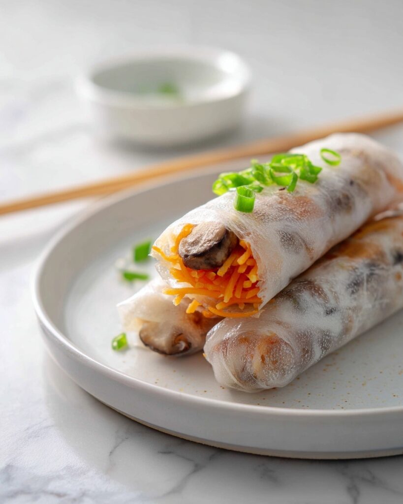 Vegan Crispy Spring Rolls Recipe