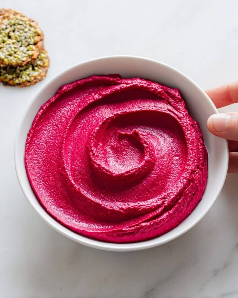Healthy Beet Hummus Recipe
