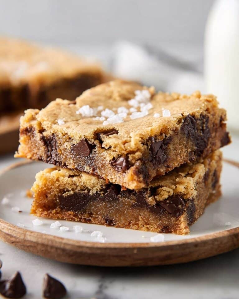 Brown Butter Chocolate Chip Blondies Recipe