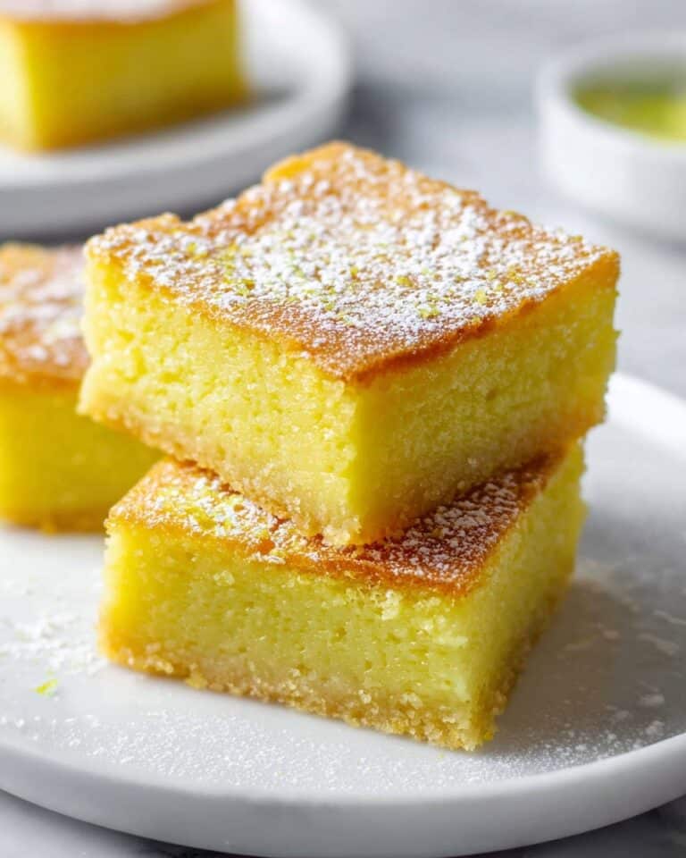 Pandan Custard Cake Recipe