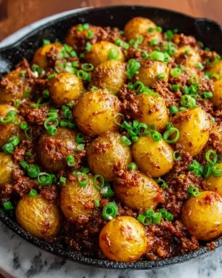 Hearty Ground Beef and Potato Skillet Recipe