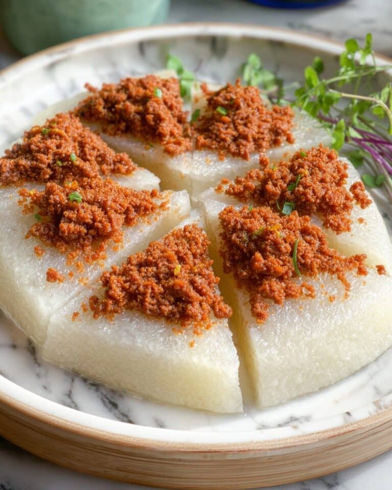 Kalamay Gabi (Taro Coconut Milk Pudding) Recipe