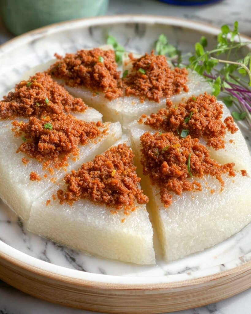 Kalamay Gabi (Taro Coconut Milk Pudding) Recipe