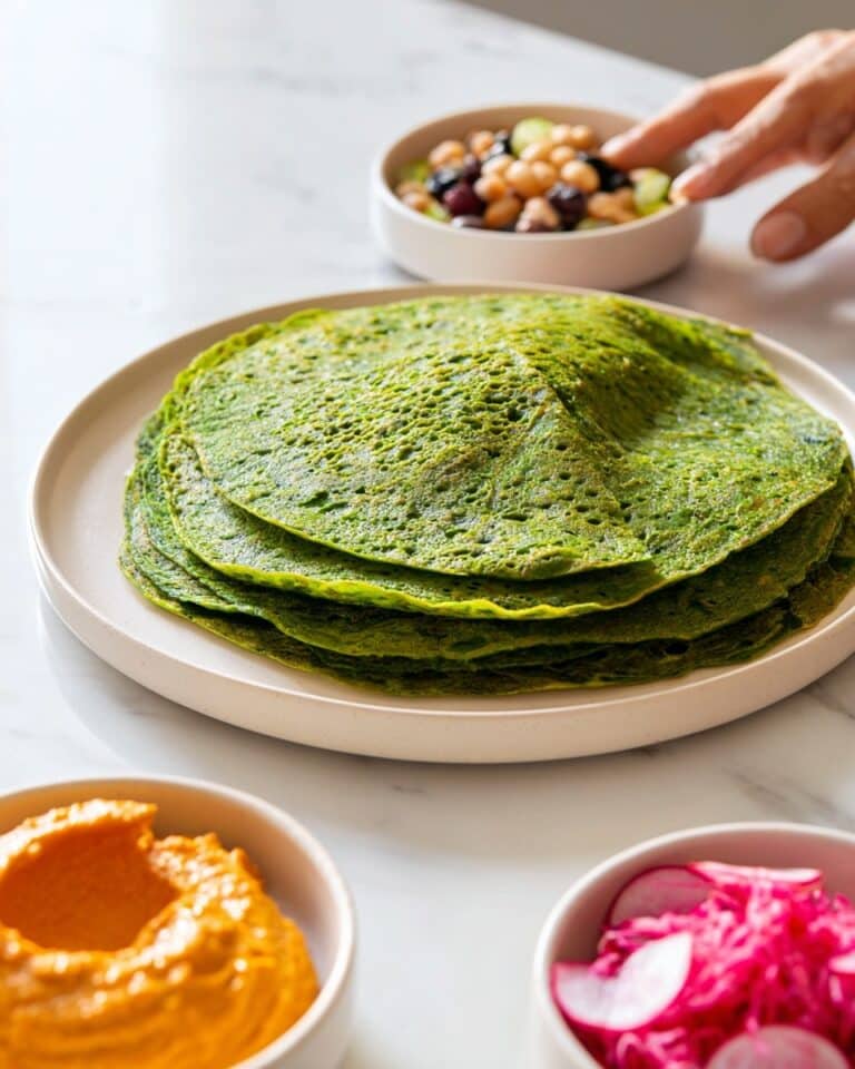 2-Ingredient Buckwheat Spinach Wraps (Gluten-Free) Recipe