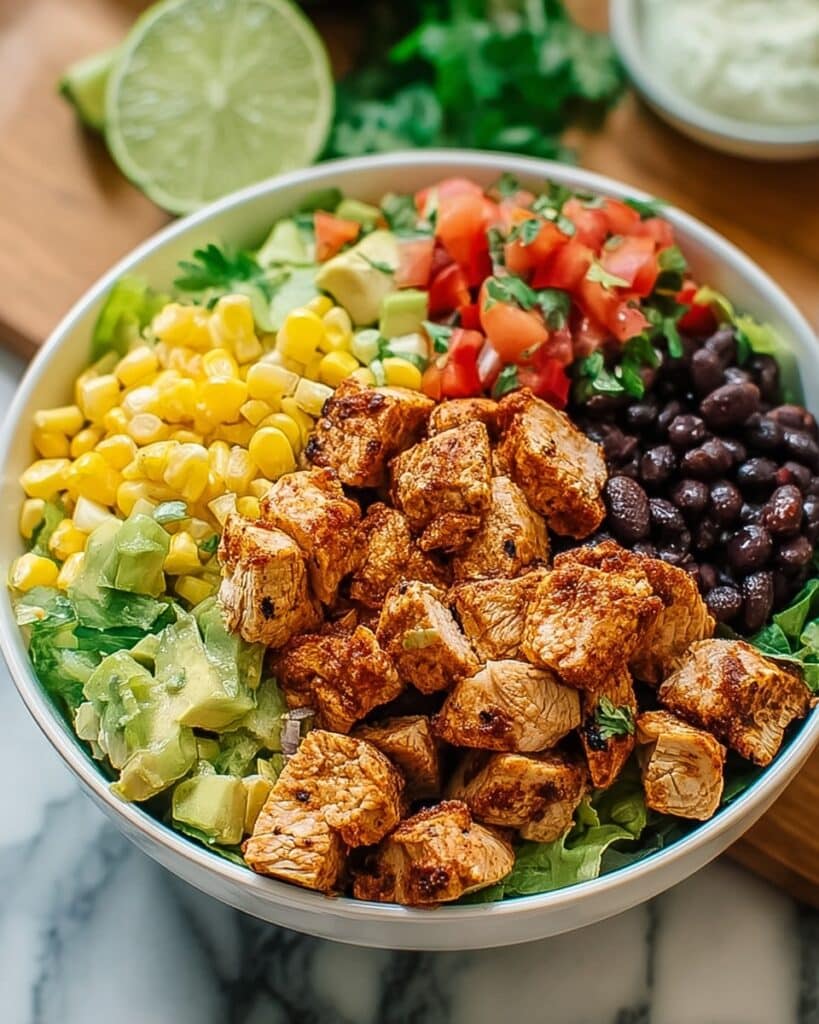 Chipotle Lime Chicken Salad Recipe