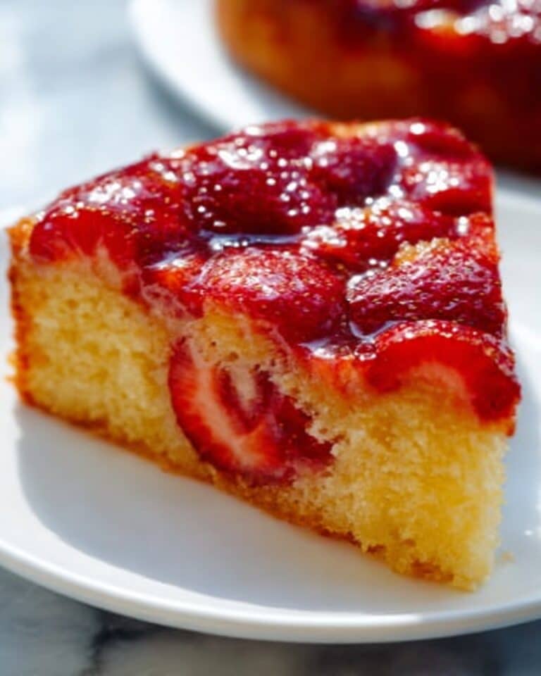 Upside Down Strawberry Cake: 5 Simple Steps to Delight Recipe