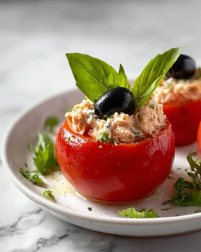 Cold Tuna Stuffed Tomatoes: Fresh and Light Recipe