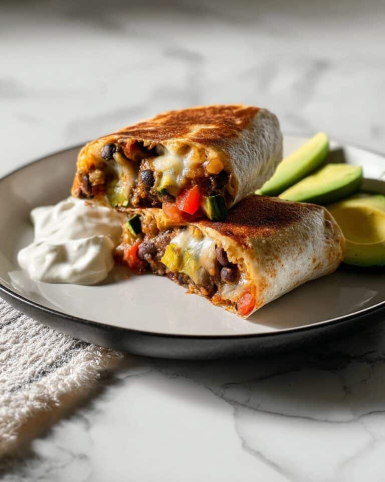 Black Bean and Veggie Burritos Recipe