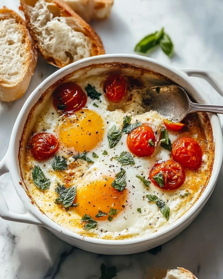 Delicious Baked Feta Eggs Recipe for a Cozy Brunch Treat Recipe