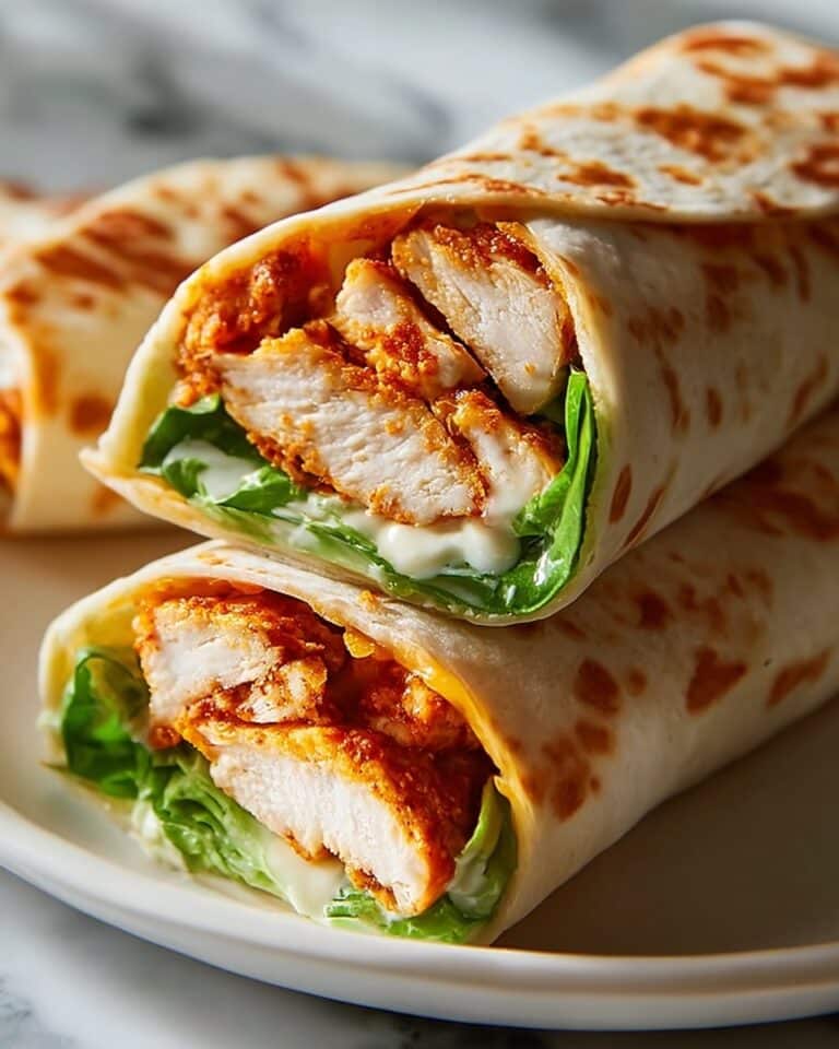 Crispy Air Fryer Hot Chicken and Cheese Wraps Recipe