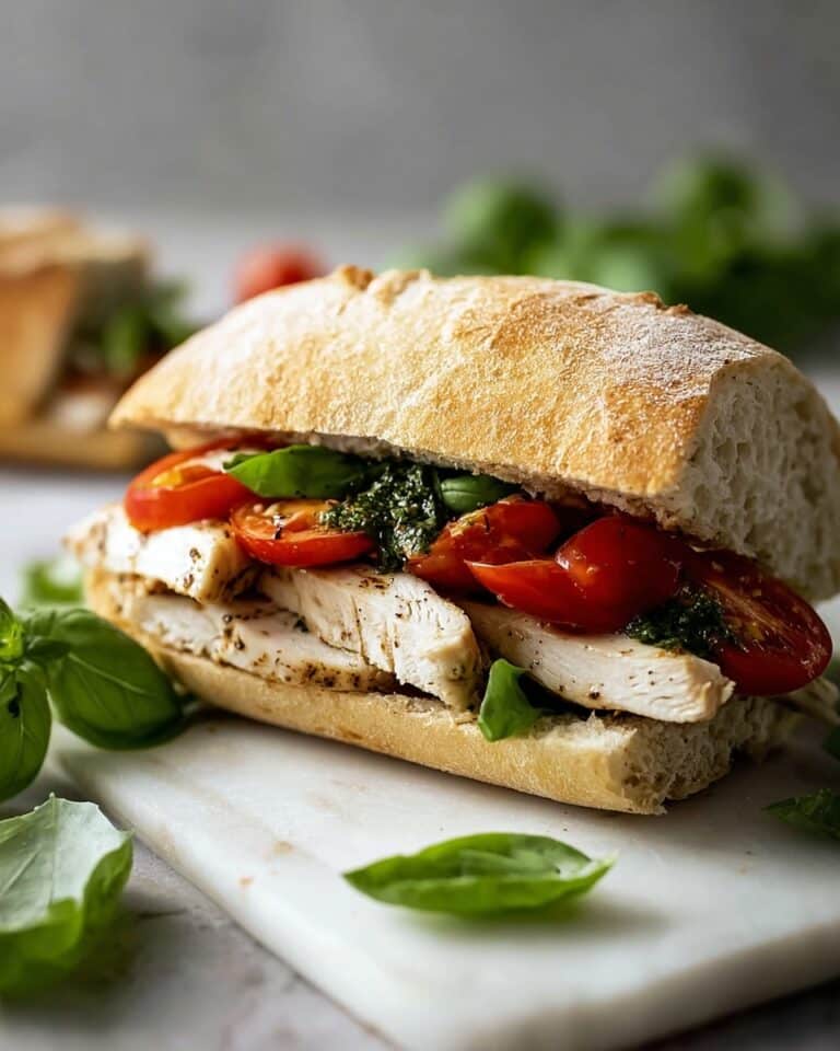 Irresistible Chicken Caprese Sandwich Recipe for Ultimate Flavor Recipe