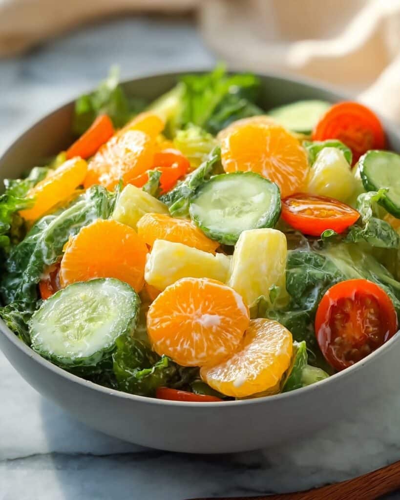 Sunshine Salad: A Bright & Refreshing Fruit Delight Recipe